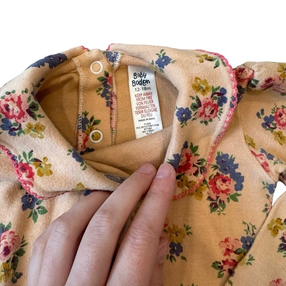 Mini Boden Collared Bodysuit - Picture 4 of 7